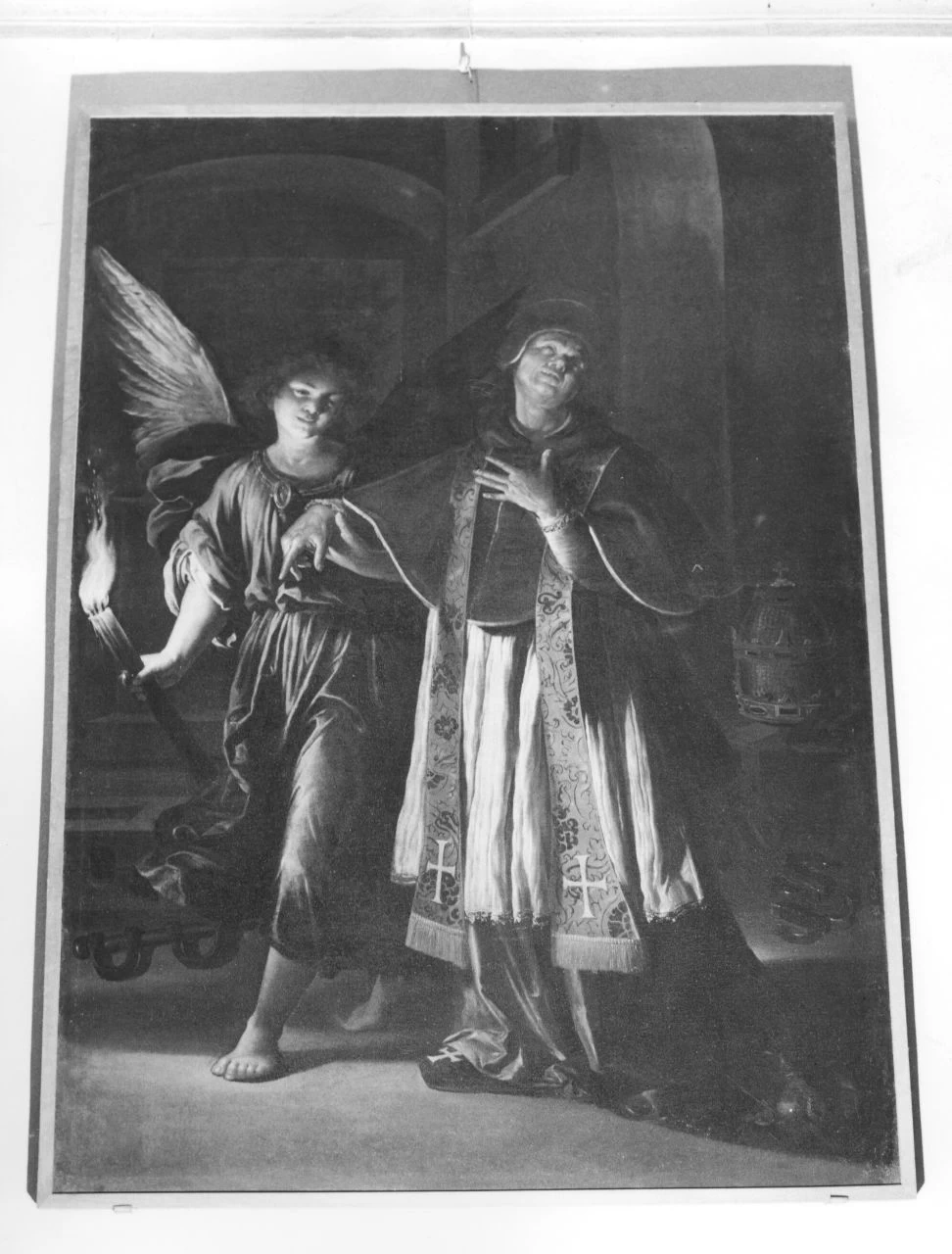 Sant'Alessandro papa liberato dal carcere da un angelo - Vinci Firenze